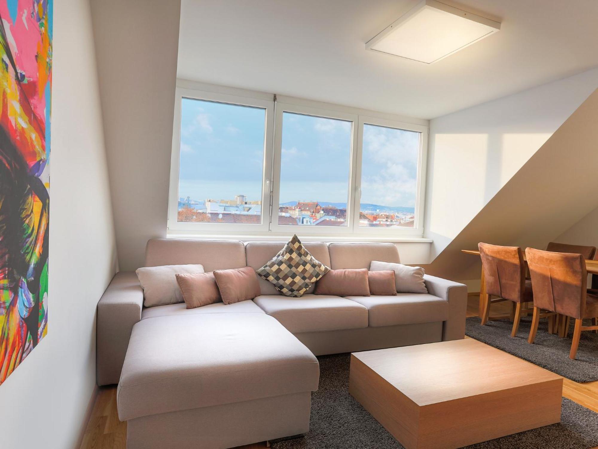 Sky9 Penthouse Apartments Wien Exteriör bild