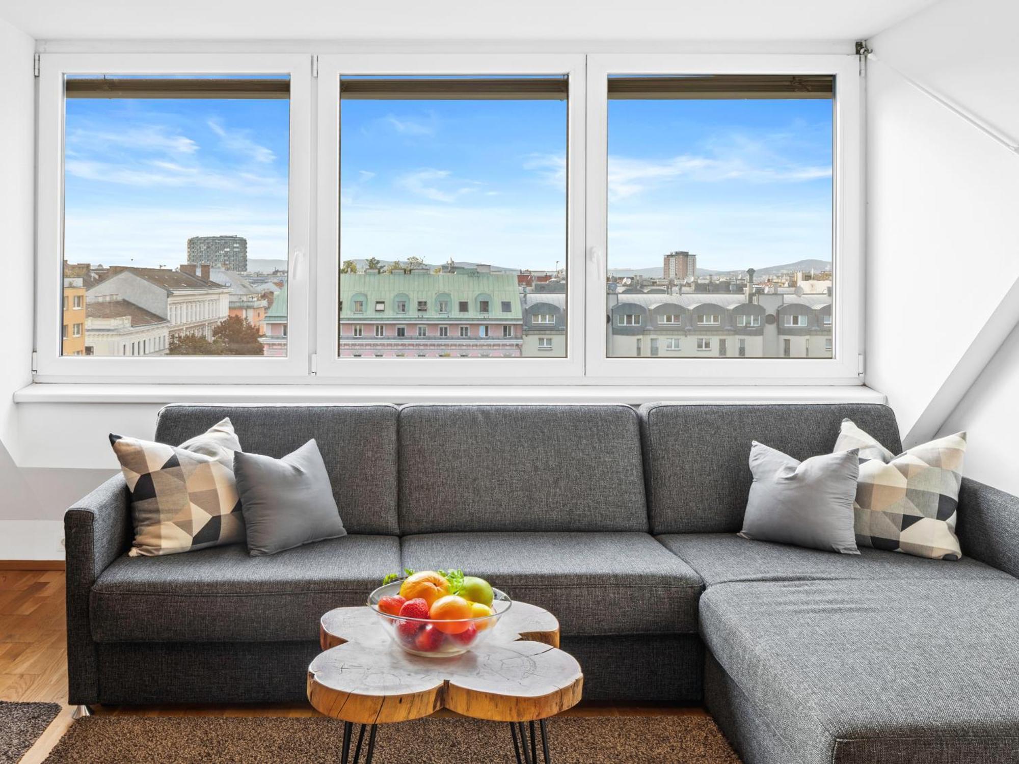 Sky9 Penthouse Apartments Wien Exteriör bild