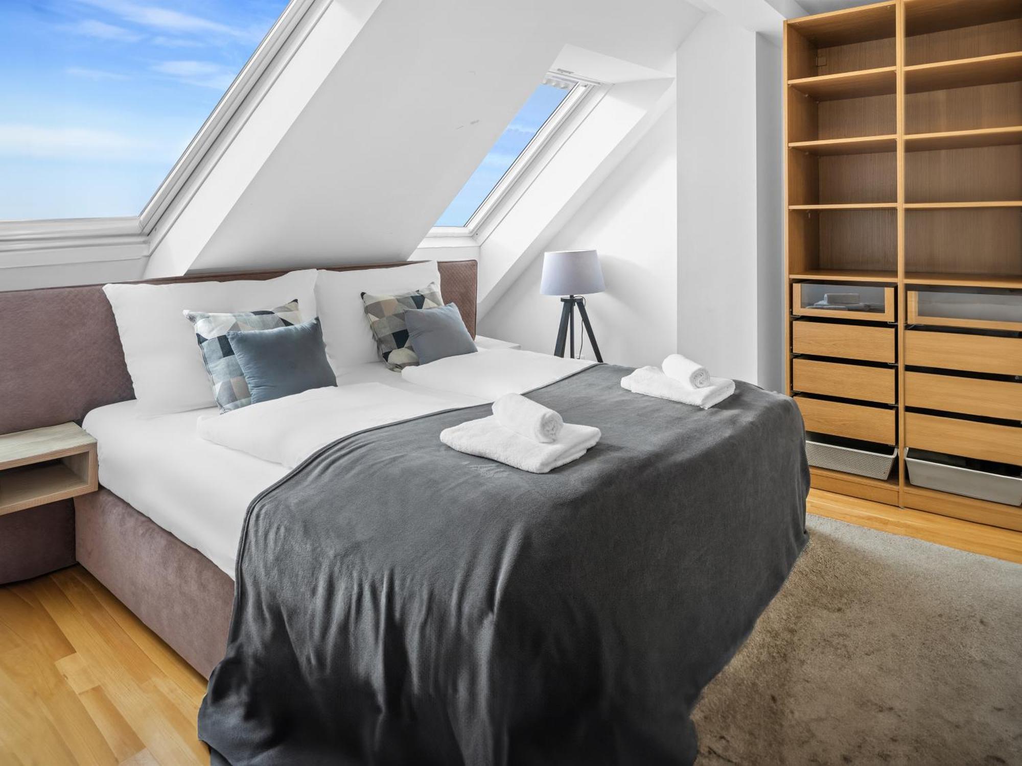 Sky9 Penthouse Apartments Wien Exteriör bild