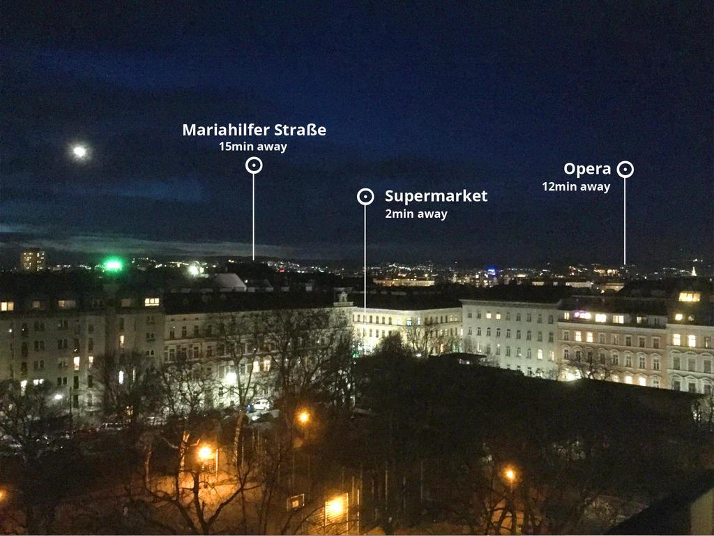 Sky9 Penthouse Apartments Wien Rum bild
